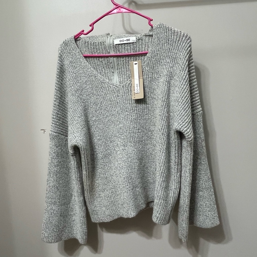 DO+BE Gray Women's Sweater